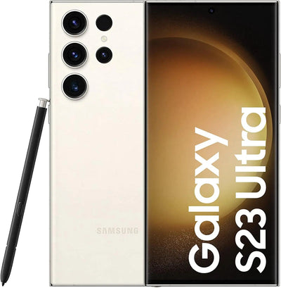 Samsung Galaxy S23 Ultra black smartphone lifestyle image