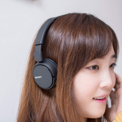 Sony ZX Series Wired On-Ear Headphones | Black product image 5