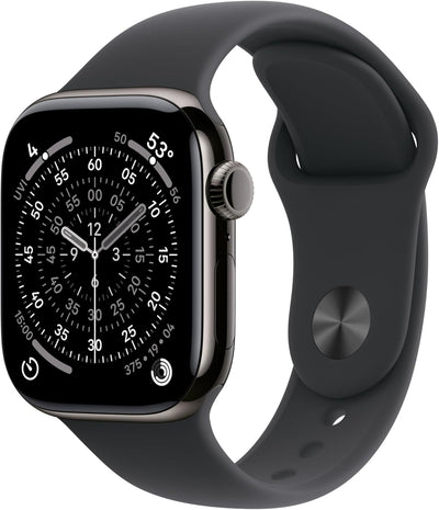 Apple Watch Series 11 [GPS 46mm] Smartwatch with Jet Black Aluminum Case with Black Sport Band - M/L. Sleep Score product image 52