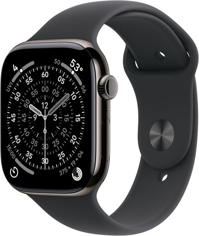 Apple Watch Series 11 [GPS 46mm] Smartwatch with Jet Black Aluminum Case with Black Sport Band - M/L. Sleep Score product image 27