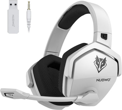 NUBWO Wireless Gaming Headset with Mic for Ps5 Ps4 PC | Blue product image 4