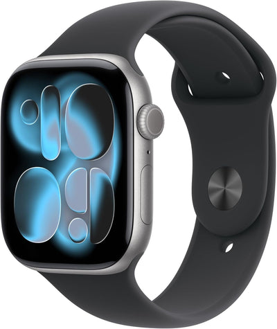 Apple Watch Series 11 [GPS 46mm] Smartwatch with Jet Black Aluminum Case with Black Sport Band - M/L. Sleep Score product image 37