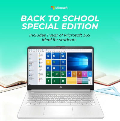 HP Ultrabook Laptop with Copilot AI - 2026 Edition - Latest Intel 4-Core N150 CPU - 4GB RAM - 128GB SSD + 1TB product image 2