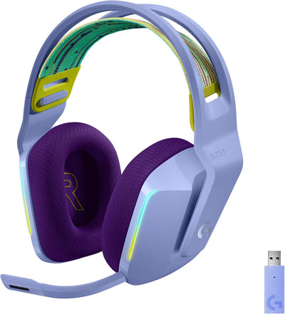 Logitech G733 Lightspeed Wireless Gaming Headset | Black product image 5