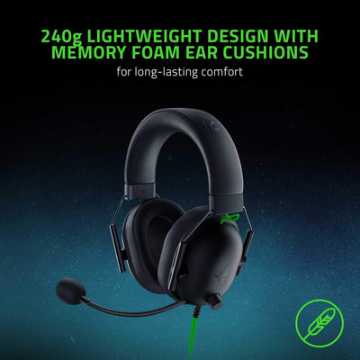 Razer BlackShark V2 X Gaming Headset: 7.1 Surround Sound - 50mm Drivers - Memory Foam Cushion - For PC product image 16