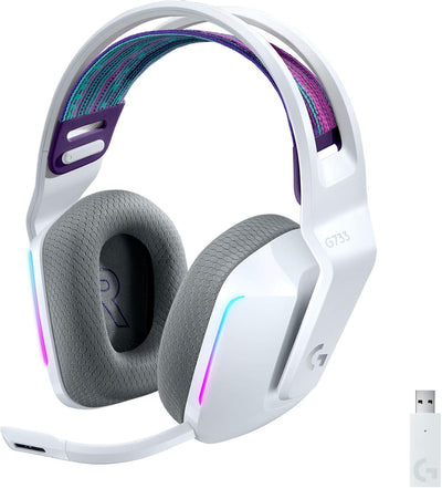 Logitech G733 Lightspeed Wireless Gaming Headset | Black product image 2