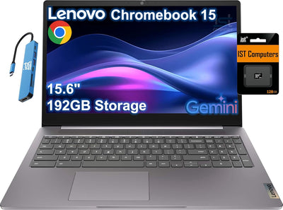 Lenovo IdeaPad Slim 3 Chromebook Laptop - 2024 - Lightweight Laptop - Waves MaxxAudio® Speakers - 14" HD Display product image 8